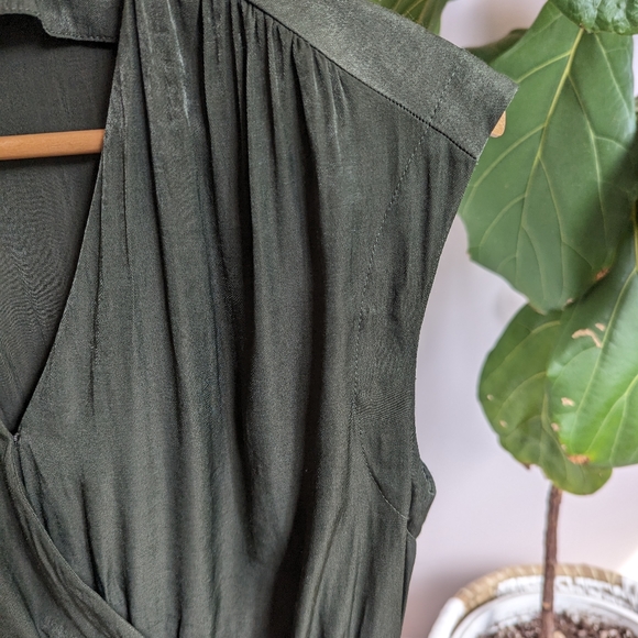 Banana Republic midi dress, XS, pine green - Picture 4 of 7